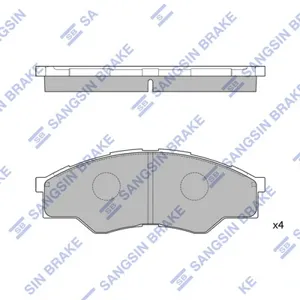 SANGSIN SP1276 Колодки торм.передние Toyota Hilux Pick-up 2.5D 06>