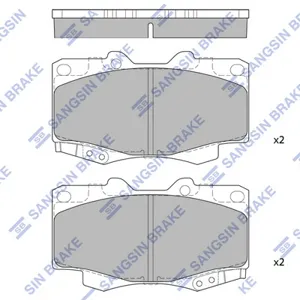 SANGSIN SP1375 Колодки торм.передние Toyota Hilux 2.5D 01>