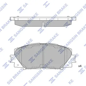 SANGSIN SP1377 Колодки торм.передние Toyota Yaris 1.0VVTi 06>