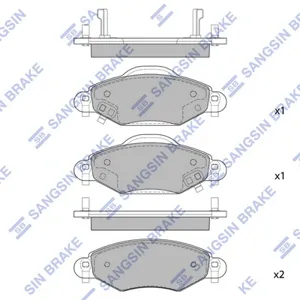 SANGSIN SP1419 Колодки торм.передние Toyota Yaris1.5WT-i1.4D Verso 1.31.5 WT-i1.4D 01>