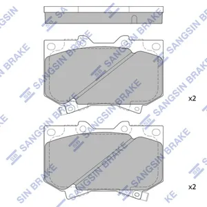 SANGSIN SP1422 Колодки торм.передние Toyota Land Cruiser 100 4.7i 32V4.2TD 98>
