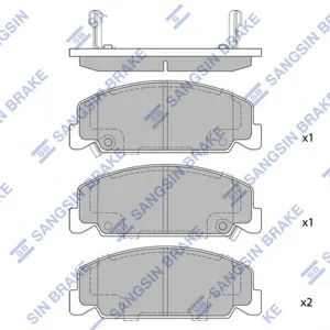SANGSIN SP1427 Колодки торм. Honda Accord Civic