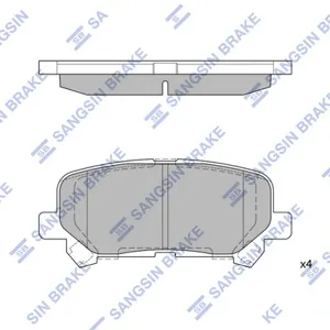 SANGSIN SP1461 Колодки торм.задние [43022STXA00] Acura MDXZDX 07>, Honda Odyssey 11>Pilot 09>