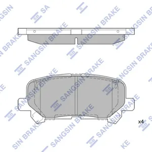 SANGSIN SP1461A Колодки торм.задние Acura MDXZDX 07>, Honda OdysseyPilot 09>