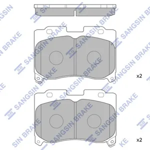 SANGSIN SP1467 Колодки торм.передние Toyota Celica 2.0 16V 4WD Supra 3.0i V6 24V 93-99