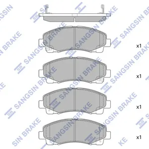 SANGSIN SP1470 Колодки торм.передние SNS [45022SJCA00] Acura TL 09>, Honda Ridqeline 06-11>