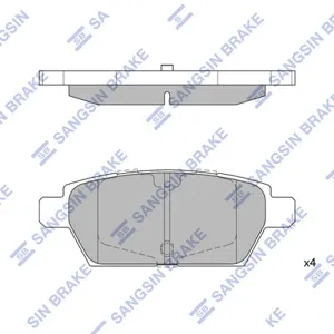 SANGSIN SP1476 Колодки торм.задние =PGD1161C [GPYB2648Z] Ford Fusion , Mazda 6 06>, Lincoln MKZ 07>