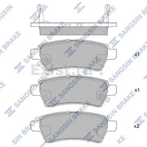 SANGSIN SP1477 Колодки торм.задние Chery Tiggo 8 Pro Max Nissan Pathfinder 2.5D 05>