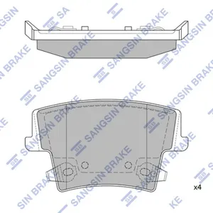 SANGSIN SP1508 Колодки торм.задние =GDB4135 Chrysler 300C 2.73.55.7 V8 04>, Dodge Charger 06>