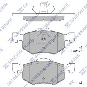 SANGSIN SP1519 Колодки торм.передние Ford Maverick 2.0-3.0i 01>