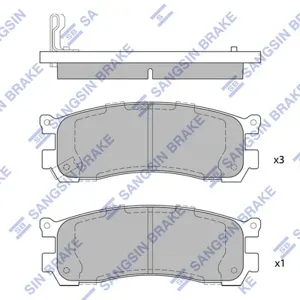 SANGSIN SP1528 Колодки торм.задние Mazda 929 all 87-91