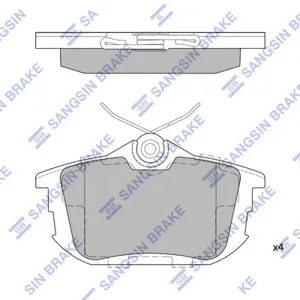 SANGSIN SP1531 Колодки торм.задние Volvo S40 all 95-04