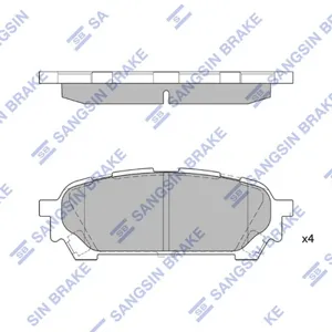 SANGSIN SP1532 Колодки торм.задние Akebono Subaru Impreza 2.0i WRX Turbo 02>