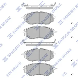 SANGSIN SP1534 Колодки торм.передние Subaru Legacy IV 3.0i Outback 3.0i 03>