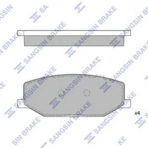 SANGSIN SP1540 Колодки торм.дисковые Hi-Q SUZUKI SAMURAI 94-95 (D660)
