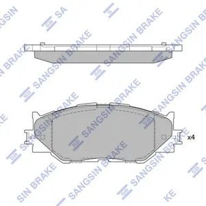 SANGSIN SP1543 Колодки торм.передние Lexus IS II 2.52.2D 05>
