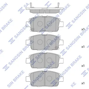 SANGSIN SP1555 Колодки торм.передние Toyota Corolla 1.41.6WT-i 01-02