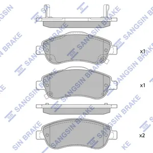 SANGSIN SP1567 Колодки торм.передние Honda CR-V 2.02.2D2.4 06>