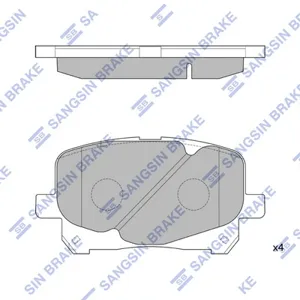 SANGSIN SP1591 Колодки торм.передние Toyota Previa ACR3 2.0 D-4D2.4 16V VVT-i 03>