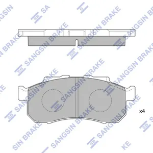 SANGSIN SP1608 Колодки торм.передние Mitsubishi Pajero 2.3TD2.5TD 84-87