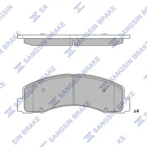 SANGSIN SP1624A Колодки торм.