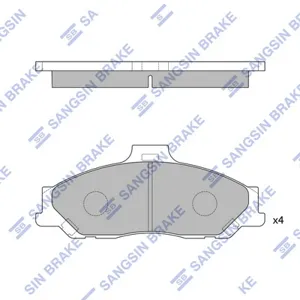 SANGSIN SP1628 Колодки торм.передние Ford Ranger 2.5DTD, Mazda B 2.2i2.5DTD 99>