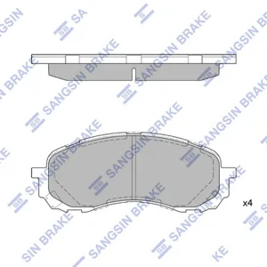 SANGSIN SP1629 Колодки торм.передние Subaru Impreza 1.61.6 AWD 01>