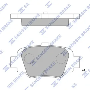 SANGSIN SP1630 Колодки торм.задние Nissan Micra 1.0i1.3i 92-00