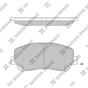 SANGSIN SP1671 Колодки торм.передние Mazda CX-5 2.02.0D 11>