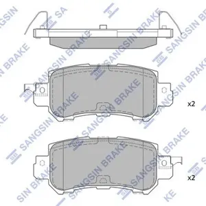 SANGSIN SP1672 Колодки торм.задние Mazda CX-5 2.02.0D 11>