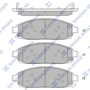 SANGSIN SP1676 Колодки торм. Jeep Grand Cherokee 05- перед.