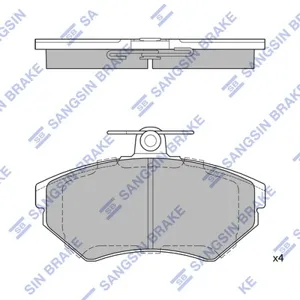SANGSIN SP1708 Колодки торм.передние VW Golf III Polo , Seat Toledo Ibiza 1.4-1.9TDi 95>