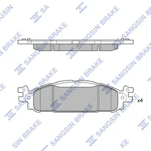 SANGSIN SP1711 Колодки торм.передние Ford Explorer 11-14