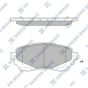 SANGSIN SP1728 Колодки торм.передние
