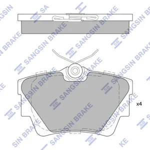 SANGSIN SP1742 Колодки торм.задние Renault Trafic 80CDi101CDi 01>, Opel Vivaro 1.9-2.5TDi 01>