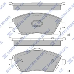 SANGSIN SP1745 Колодки торм.передние Opel Corsa 1.0-1.7DTi 00-01
