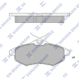 SANGSIN SP1747 Колодки торм.передние Citroen C2C3 1.1i1.4i1.4HDi 02>