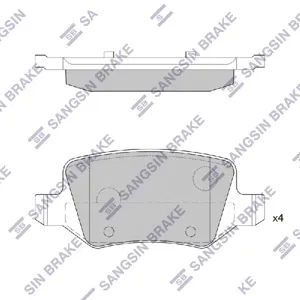 SANGSIN SP1748 Колодки торм.задние MB W168 1.92.1 99>Vaneo 1.6i-1.7CDi 01>