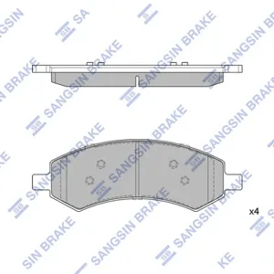 SANGSIN SP1785 Колодки торм.передние Dodge DakotaRam 1500 06>