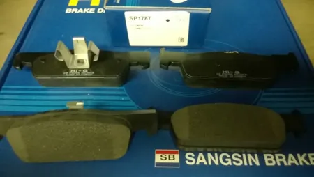 SANGSIN SP1787 Колодки торм.передние 140мм узкие