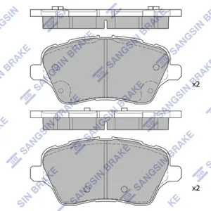 SANGSIN SP1811 Колодки торм.