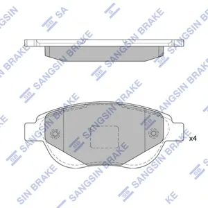 SANGSIN SP1826 Колодки торм.передние Peugeot 307, Citroen Xsara 1.6-2.0HDi 00>