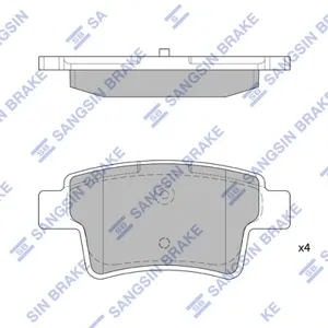 SANGSIN SP1831 Колодки торм.задние Citroen C4 Picasso 1.82.0 16V1.6HDi2.0HDi 06>