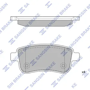 SANGSIN SP1839 Колодки торм.задние Renault Megane Sedan Coupe 08>