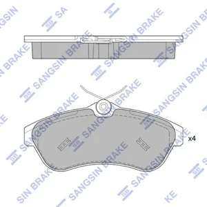 SANGSIN SP1866 Колодки торм. Citroen C2C3 02- перед.