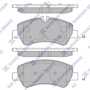 SANGSIN SP1884 Колодки торм.задние Ford Transit Tourneo 2.20TDCI 12>