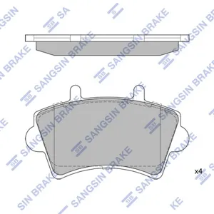 SANGSIN SP1894 Колодки торм.передние Renault Master , Opel Movano 1.9TDi-2.8TDi 00>