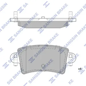 SANGSIN SP1895 Колодки торм.задние Nissan Interstar 02>, Opel Movano , Renault Master 00>