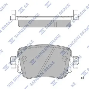 SANGSIN SP1900 Колодки торм.задние Audi Q3, Skoda Octavia 2.0TFSI2.0TDI 14>