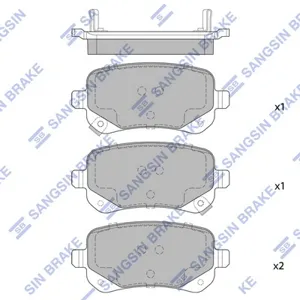 SANGSIN SP1927 Колодки торм.задние Chrysler Voyager 2.33.82.8CRD 07-